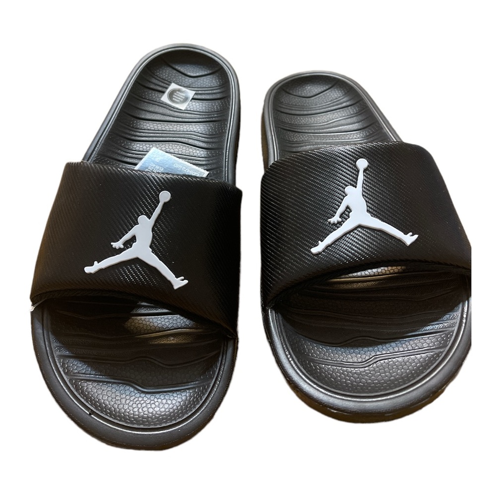 Jordan Break Kid's Slide Sandals Size 7 Y Black CD5472-010 New With Box